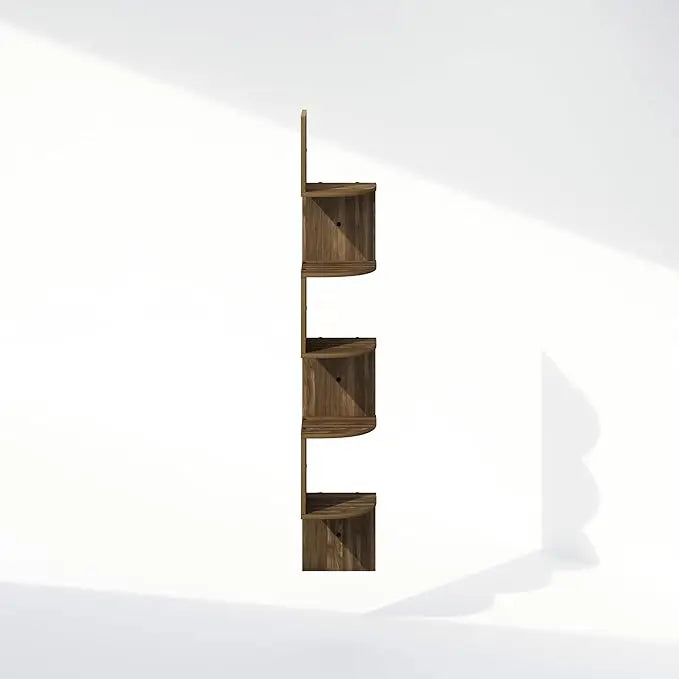 5-Tier Floating Wall Shelf