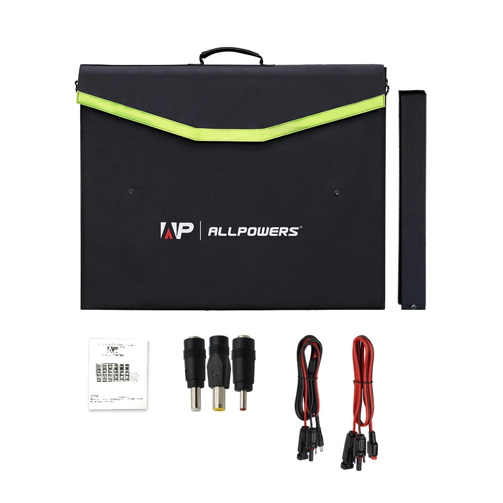 Portable Solar Panel 100 / 200W Solar Battery Charger