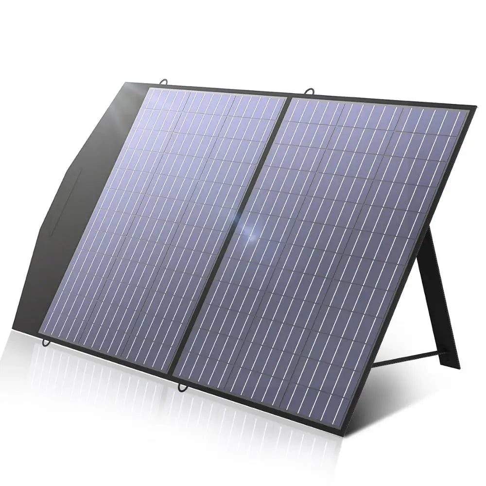 Portable Solar Panel 100 / 200W Solar Battery Charger