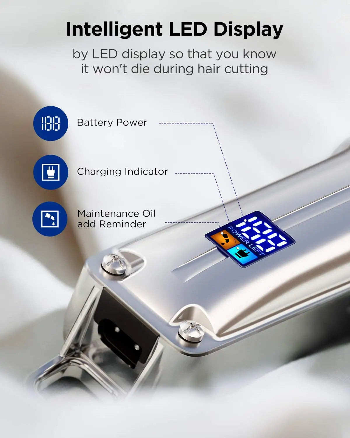 Professional Cordless Hair Clippers
