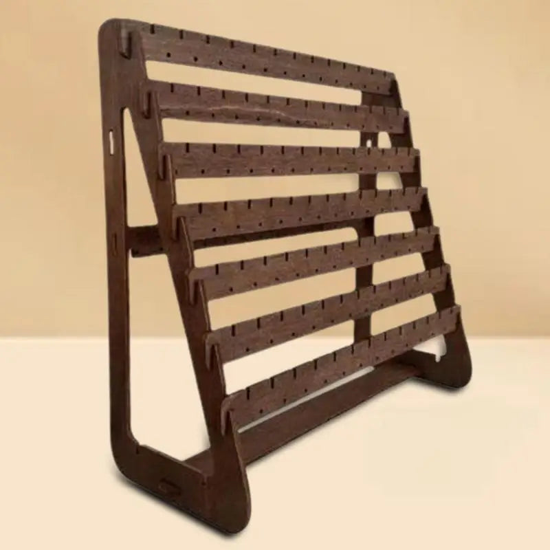Wood Earring Display Stand