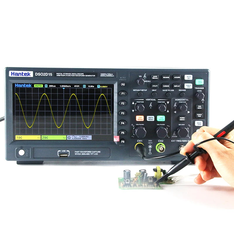 Digital Oscilloscope Portable Meter Tester