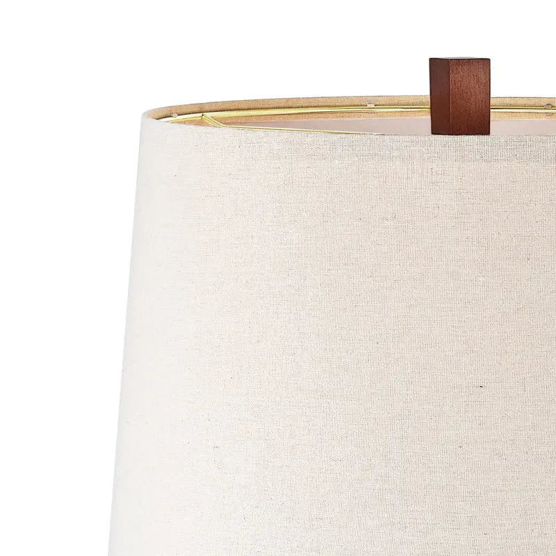 Modern Walnut Desk Lamp