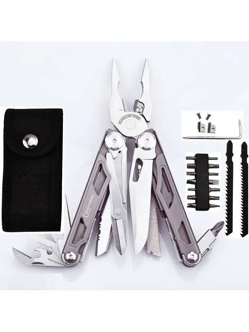 Hand Multi-tool: Clamp Knives Cutters