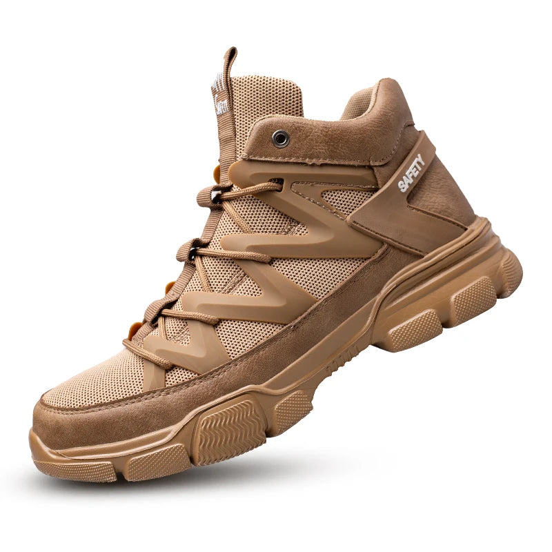 Safety Shoes Men Composite Toe Work Shoes