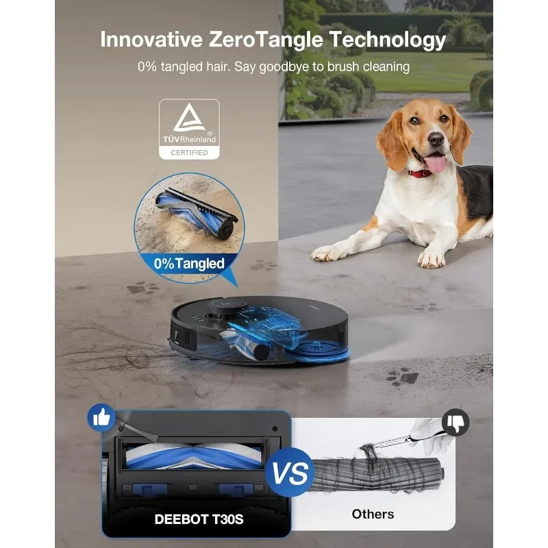 Combo Robot Vacuum and Mop, Cleaning Hub