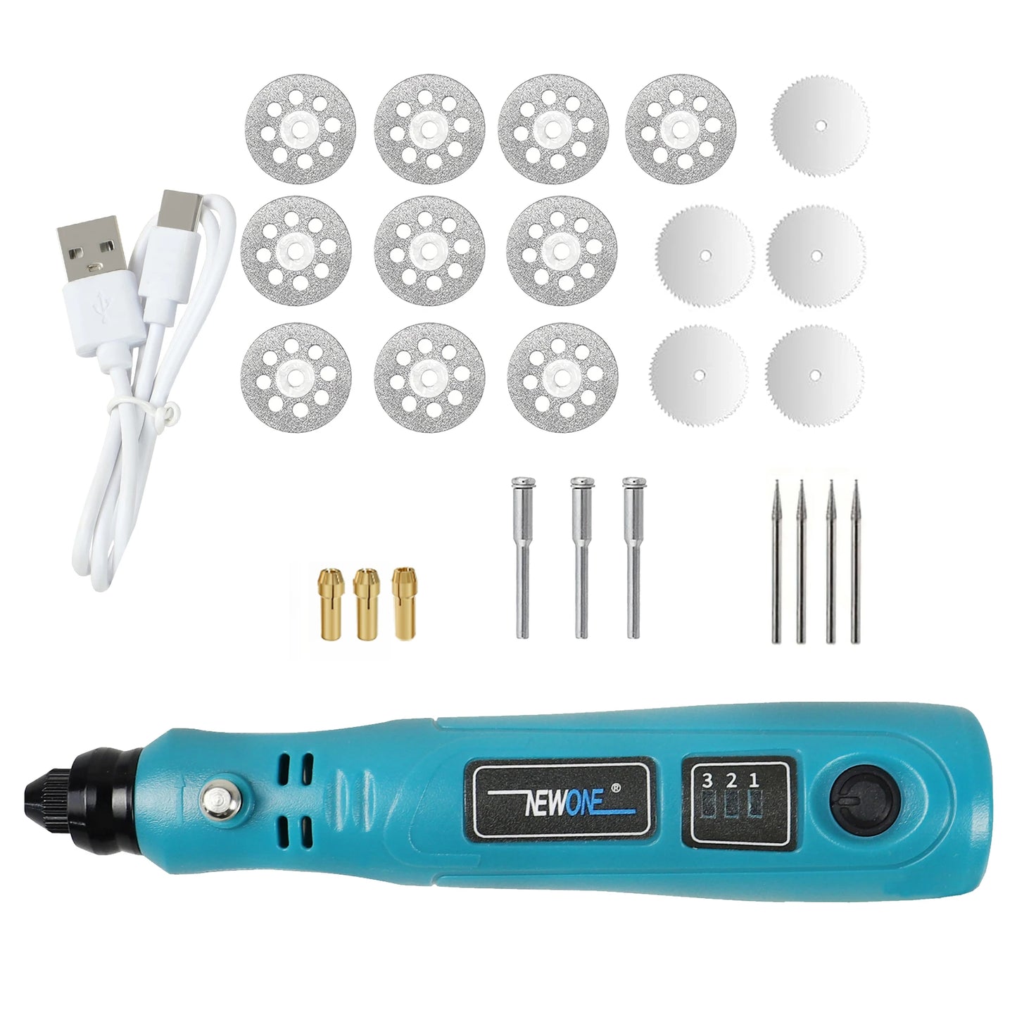 Mini Cordless Rotary Tool Kit, with Accessories