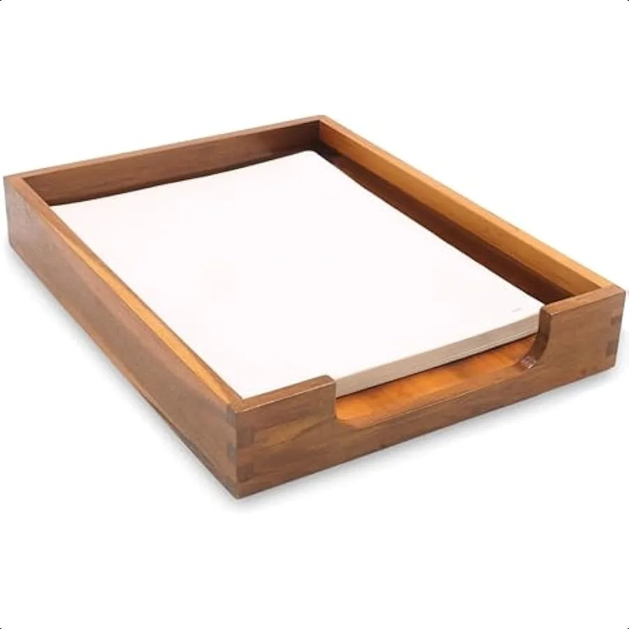 Wood Letter Tray