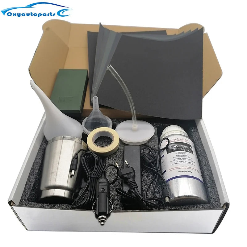 Car Headlight Chemical Polishing Kit