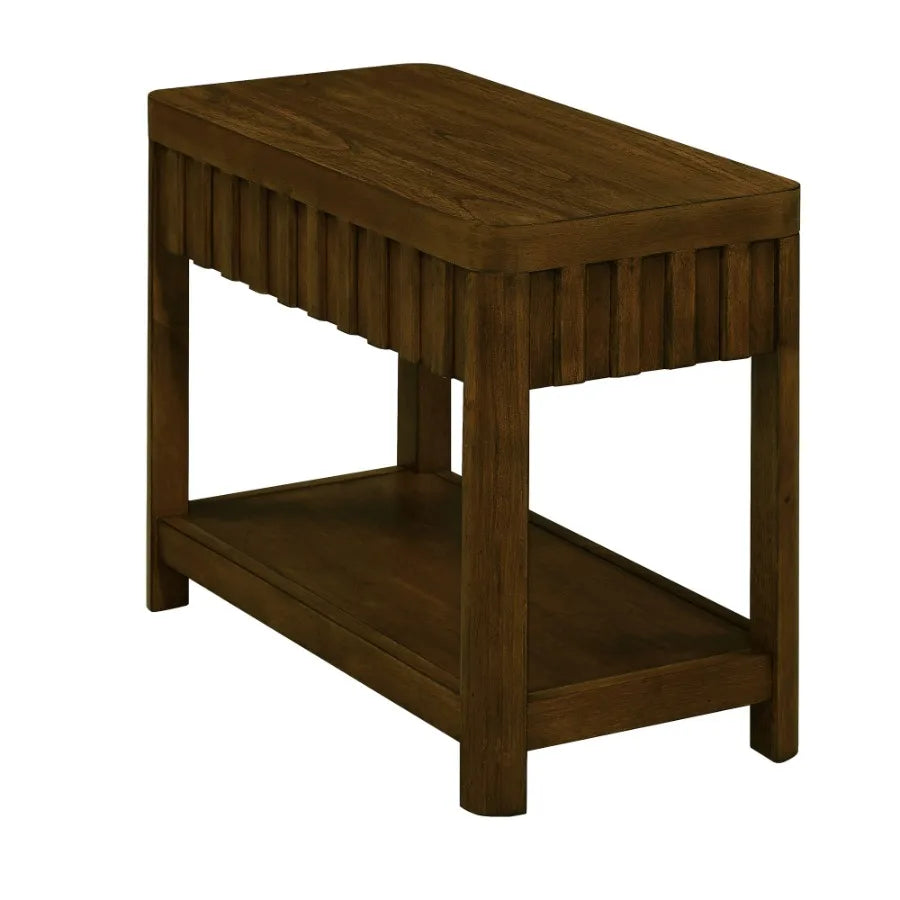 25'' Rectangular Farmhouse End Table