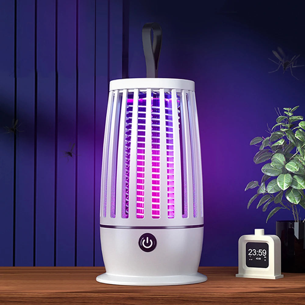 Electric Mosquito Fly Swatter with Night Light