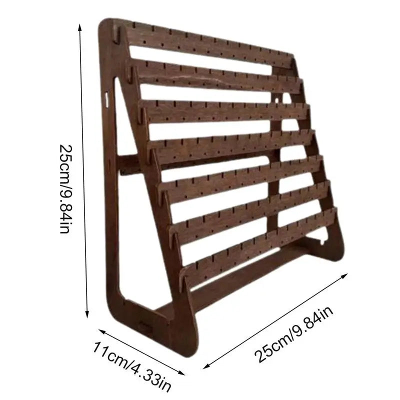 Wood Earring Display Stand