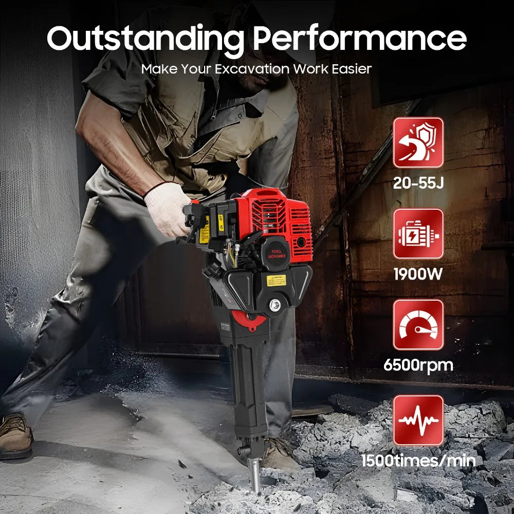 Gas Powered Portable Excavator Digger