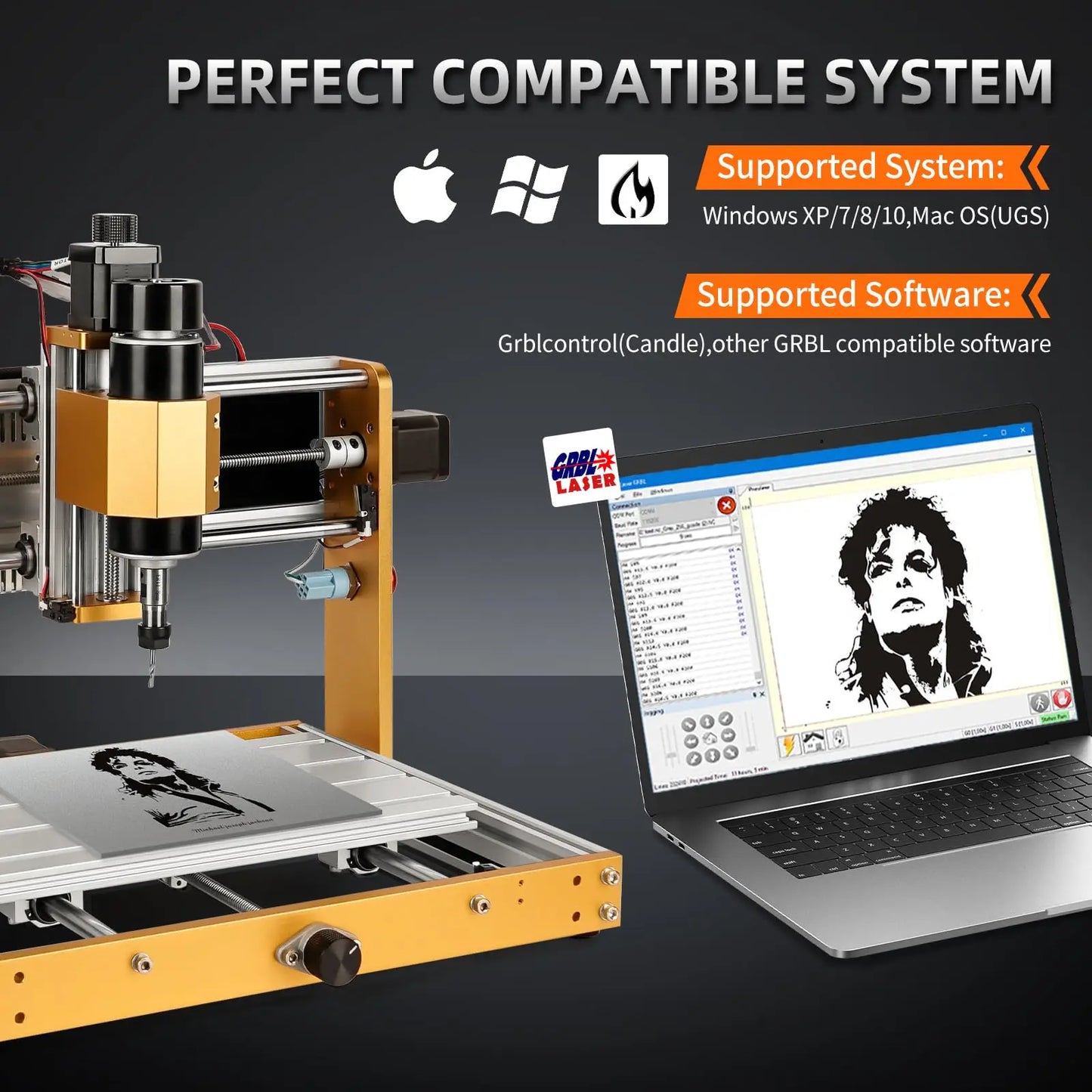 CNC PRO Laser Engraver Router