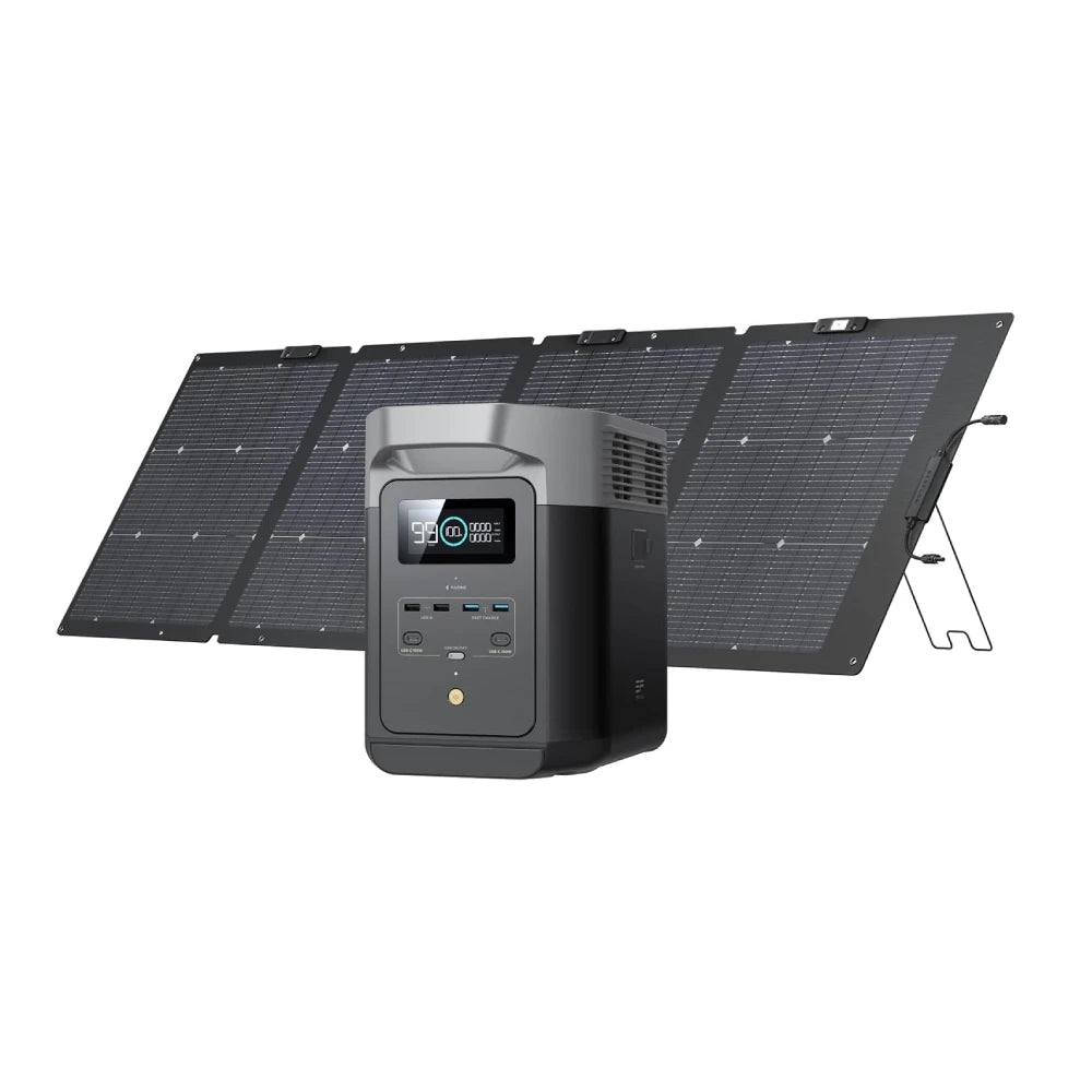 Portable Power Station (LFP) Battery, 1800W AC/100W