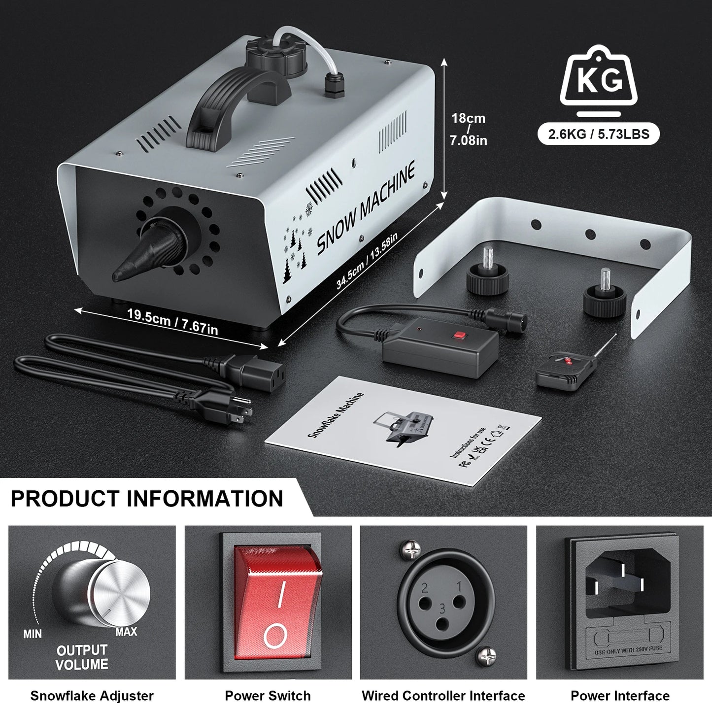 Snow Machine Dual Remote Control