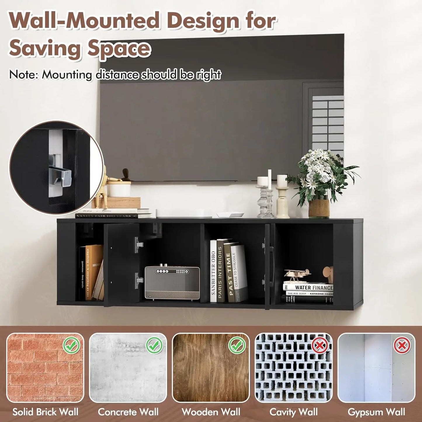 Wall Mounted Storage Cabinet
