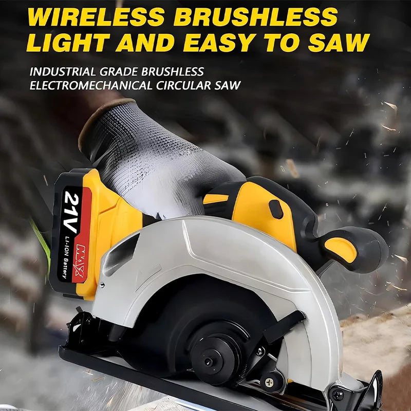 7-1/4 Inch Cordless Circular Saw uses DEWALT 20V MAX Battery (Not Included)