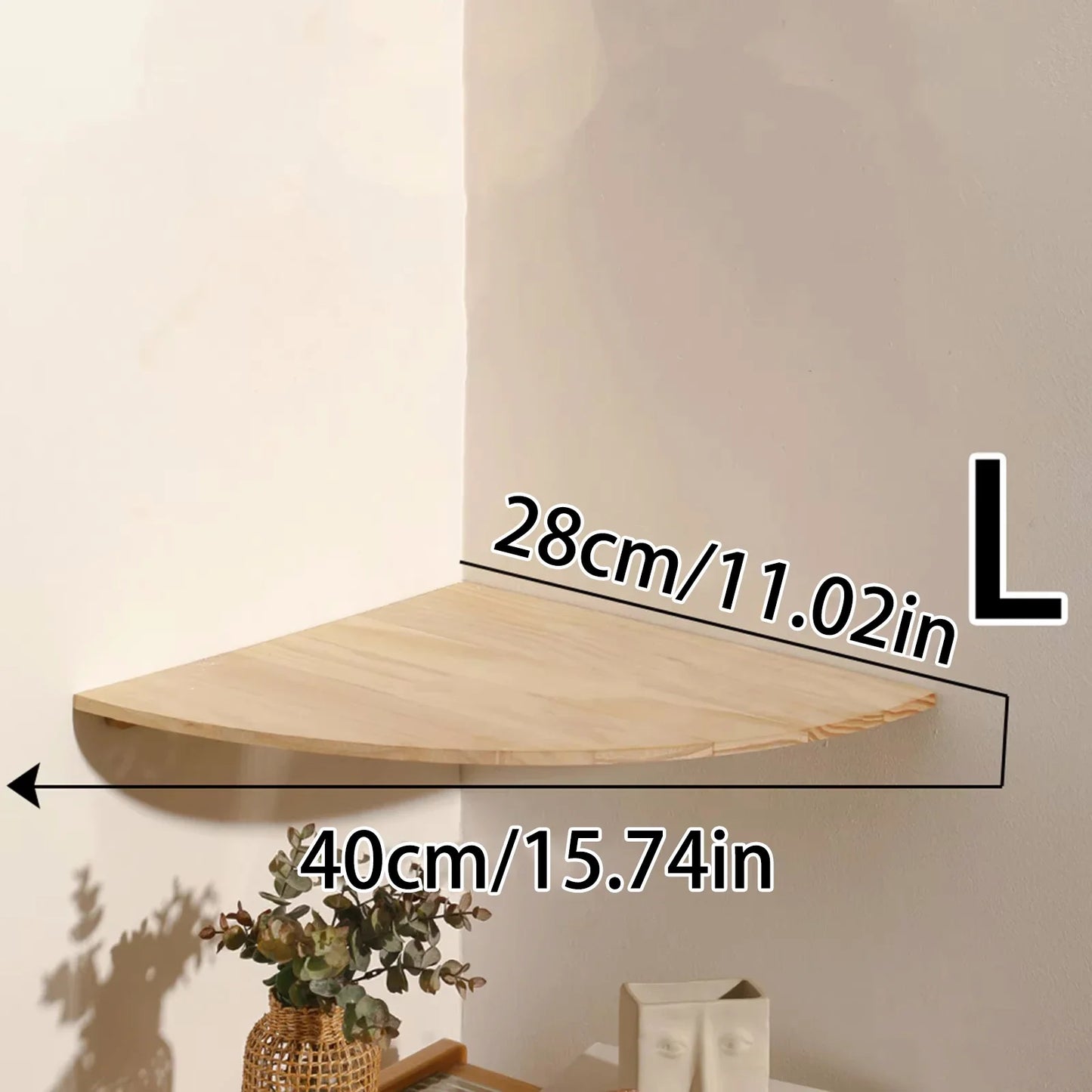 Scalloped Corner Shelves