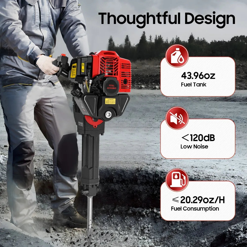 Gas Powered Portable Excavator Digger