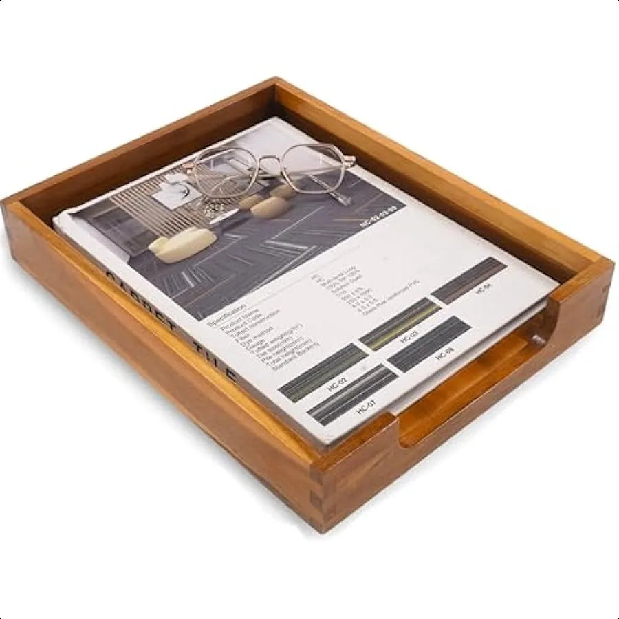 Wood Letter Tray