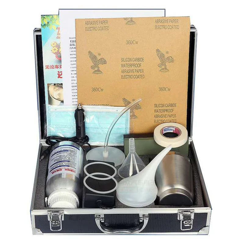 Car Headlight Chemical Polishing Kit