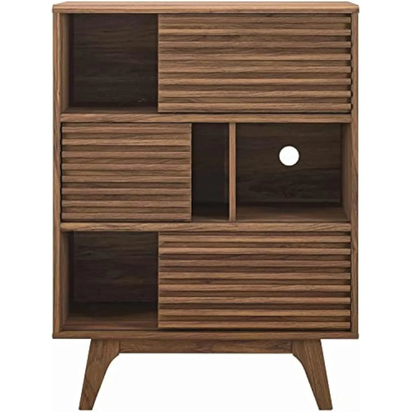 Three Tier Display Storage Cabinet