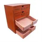 Wooden Large Jewelry Organizer Case