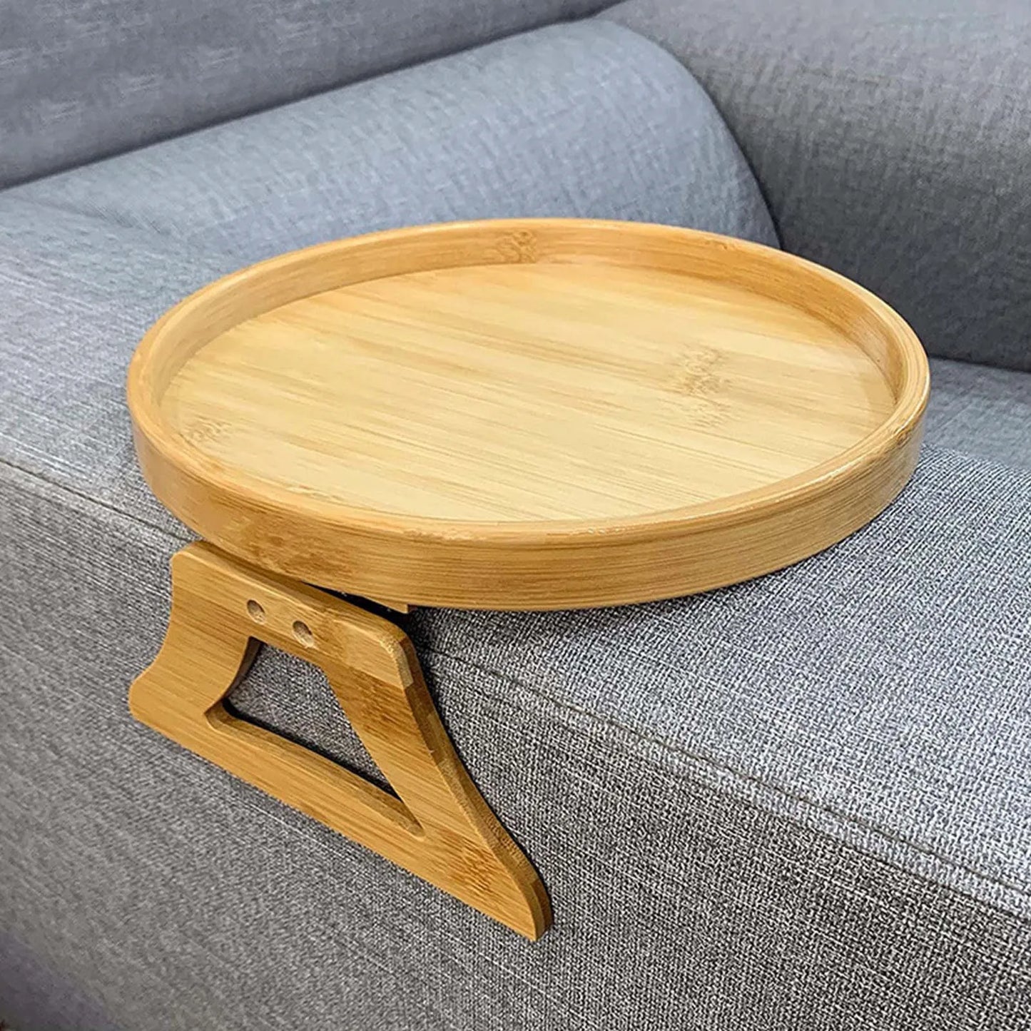 Sofa Armrest Clip-On Tray