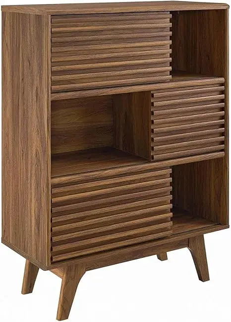 Three Tier Display Storage Cabinet
