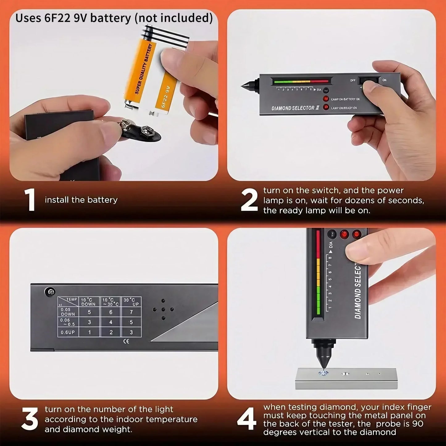 Electronic Gemstone Testing Pen