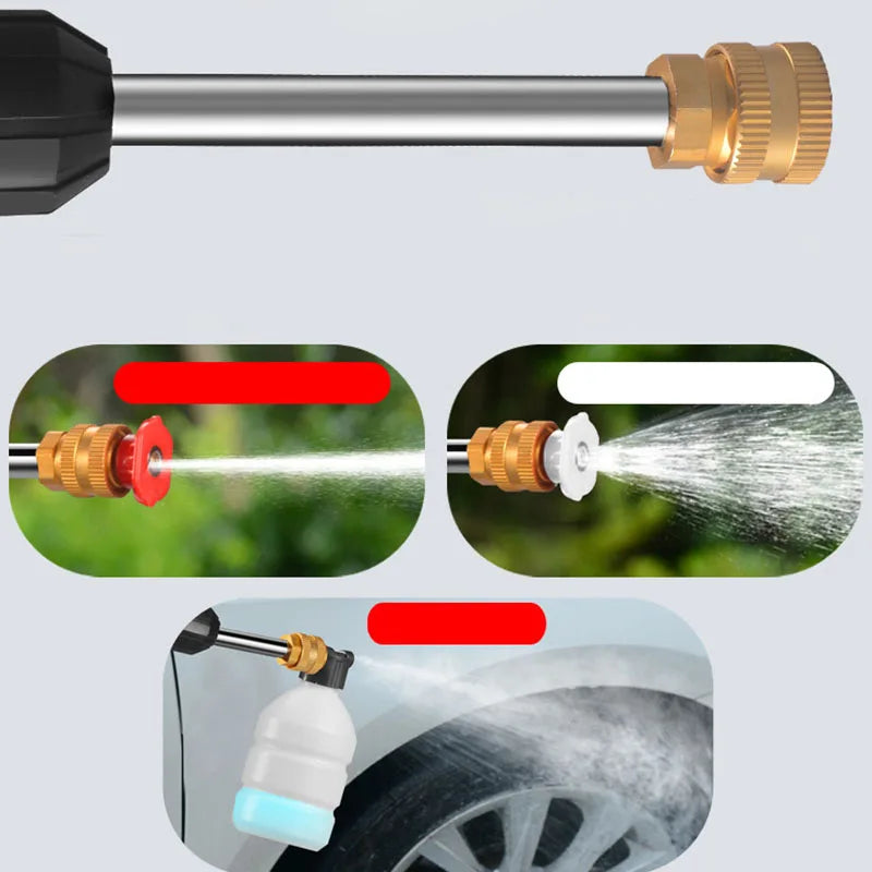 Portable Cordless Electric Multi-Nozzle High Pressure Washer