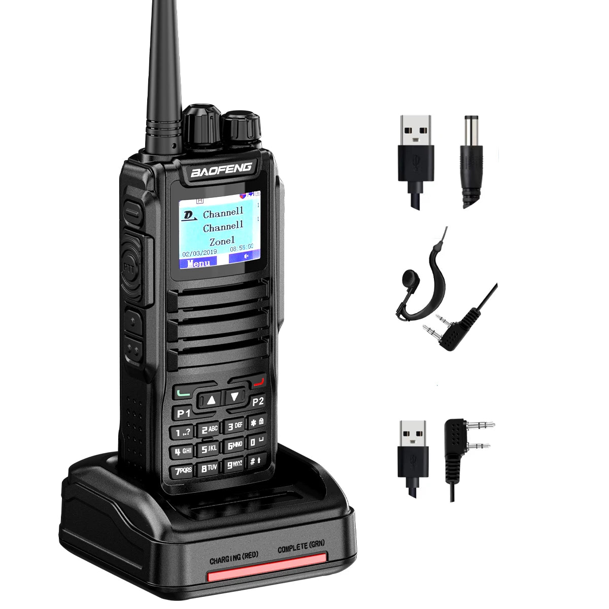 Dual Mode Analog and Digital Walkie Talkie
