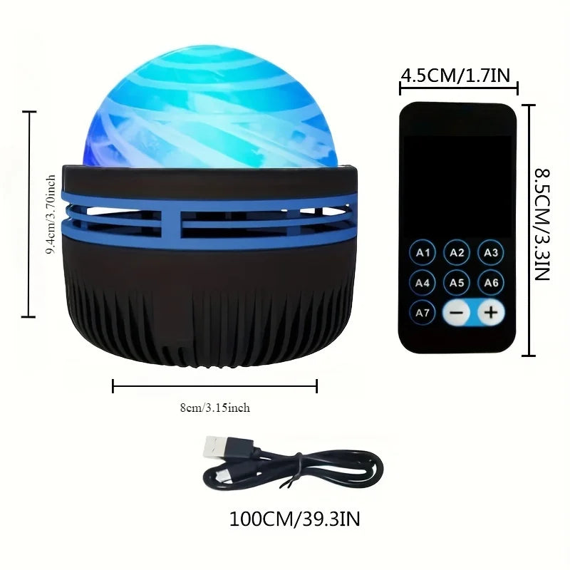 LED Colorful Galaxy Sky Indoor Projector
