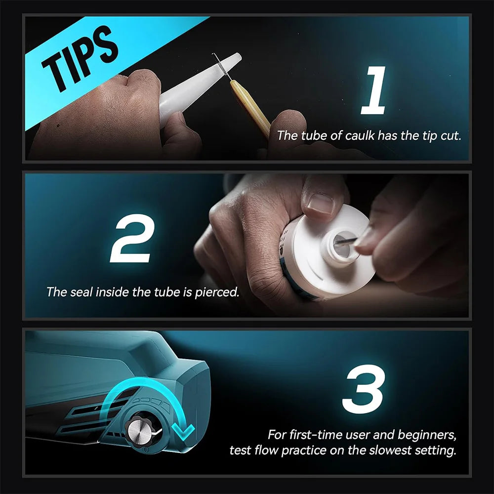 Cordless Electric Caulking Gun