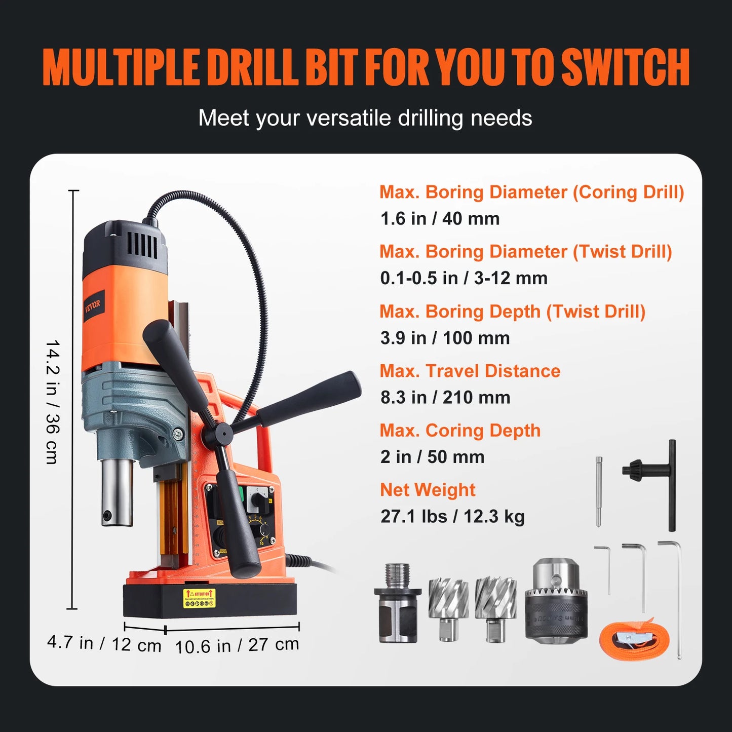 Drill Press Boring Power Drill