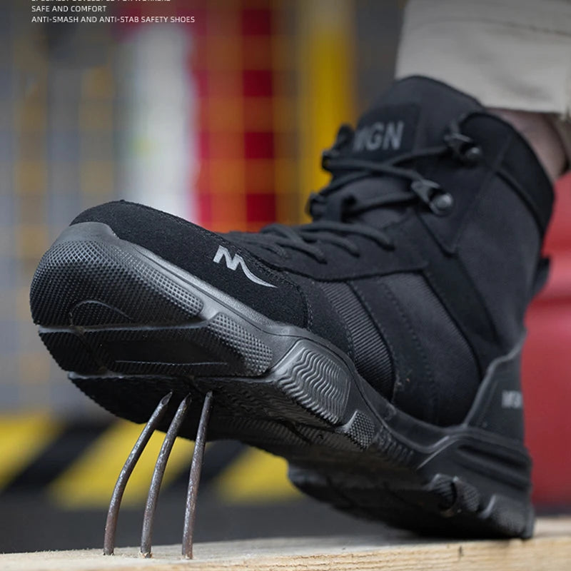 Safety Shoes Men Steel Toe Shoes