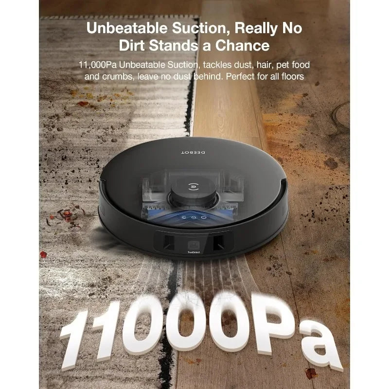 Combo Robot Vacuum and Mop, Cleaning Hub