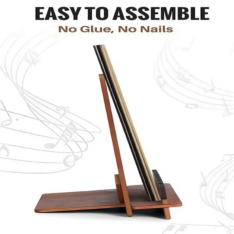 Wood Decorative Vinyl Record Holder