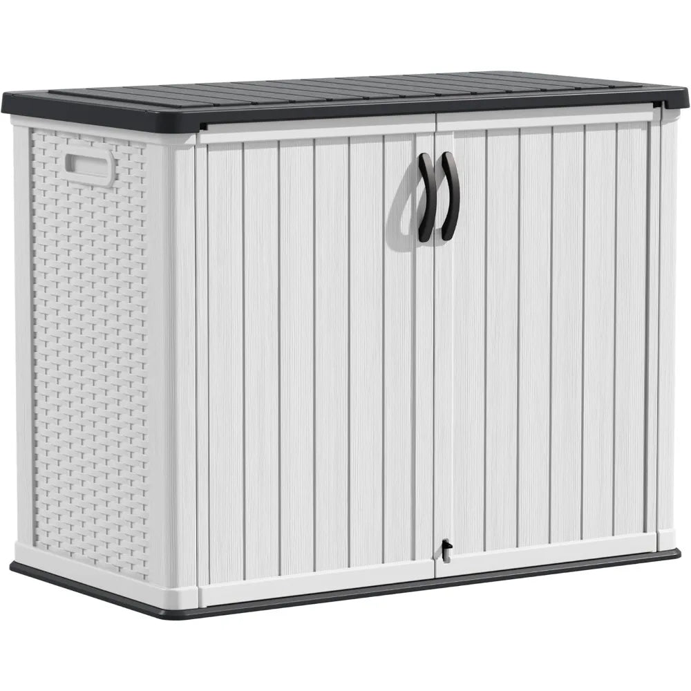 Outdoor Storage Cabinet Lockable Doors