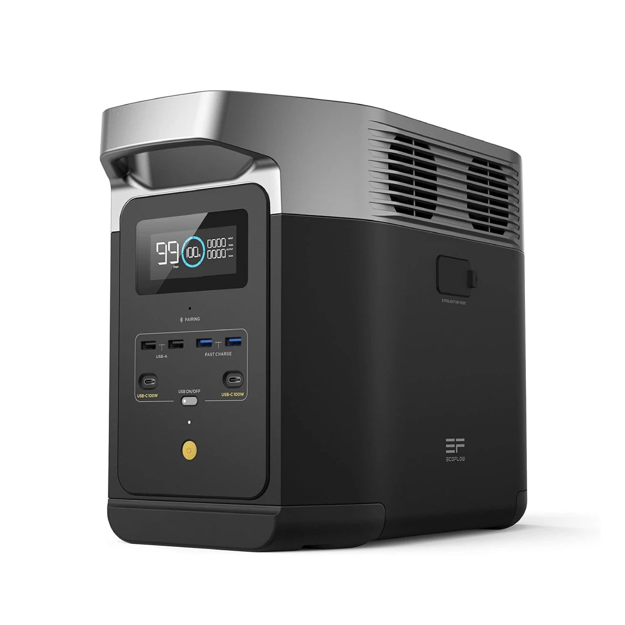 Portable Power Station (LFP) Battery, 1800W AC/100W