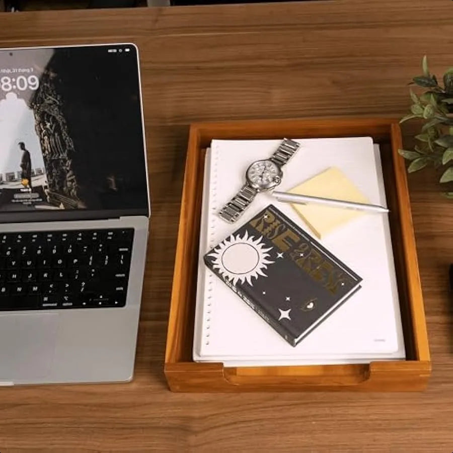 Wood Letter Tray