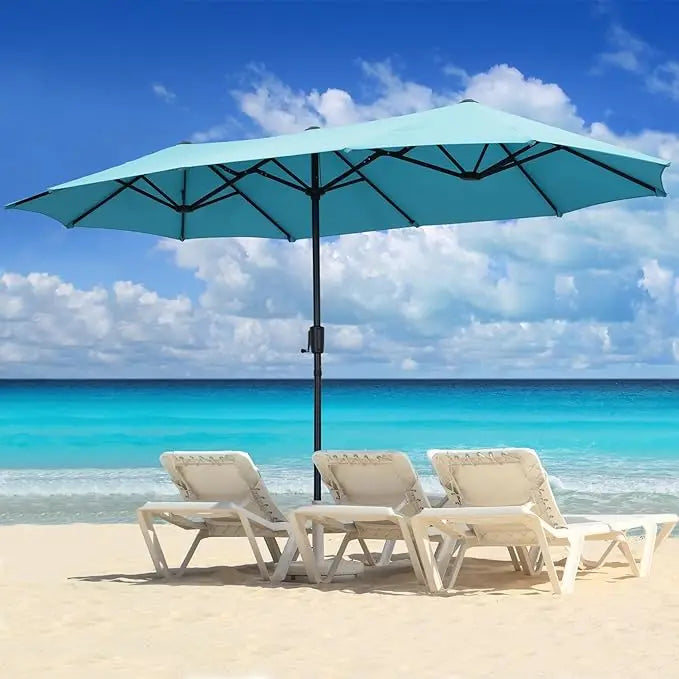 13Ft Large Patio Umbrella Outdoor Double-Sided