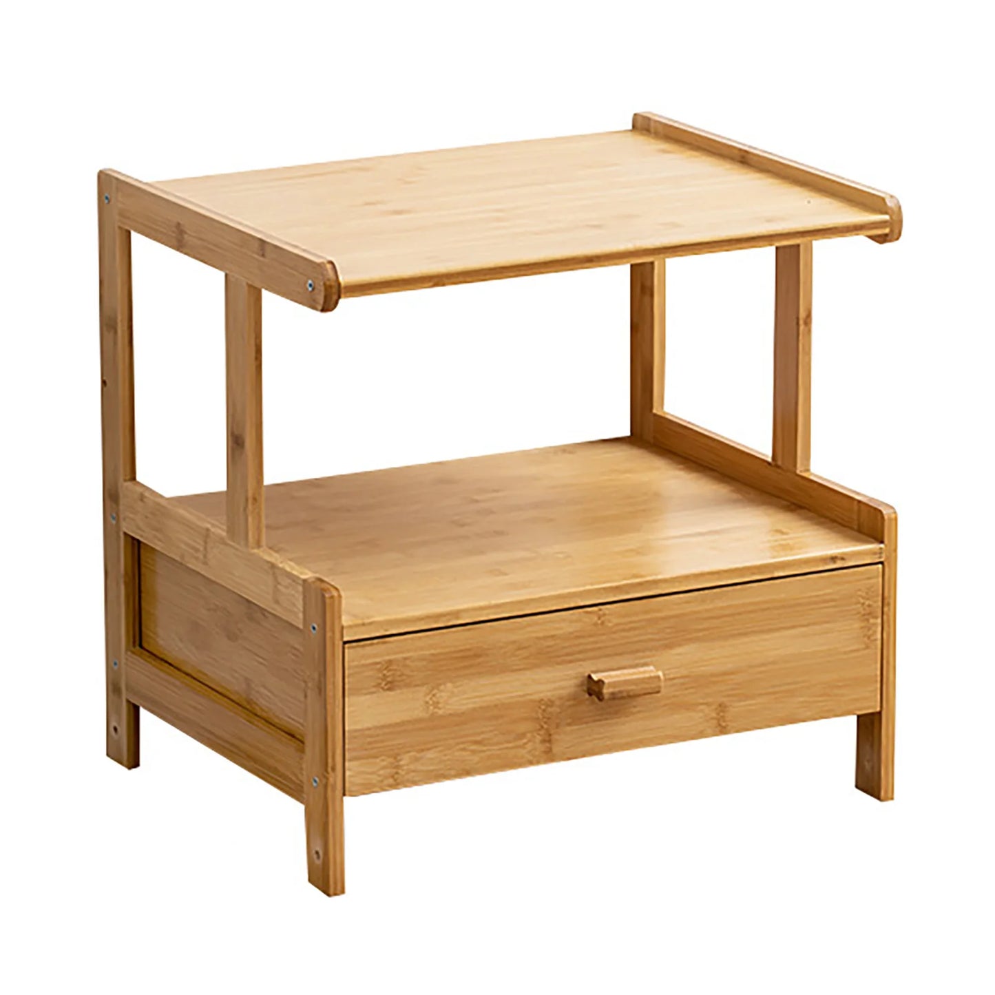 Mobile Printer Stand Holder with Storage Shelf