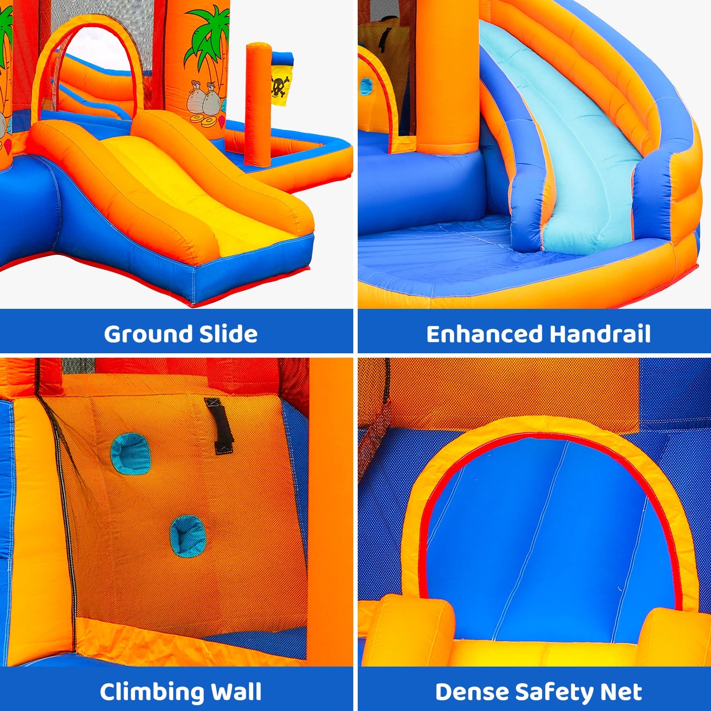 Inflatable Bounce House with Water Slide