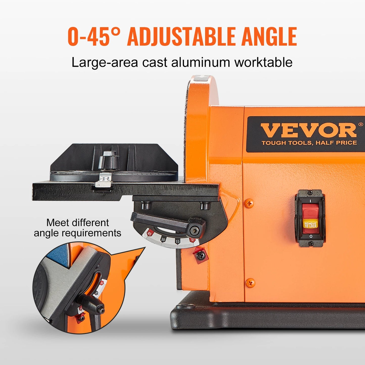 Belt Disc Sander Combo Bench Tool