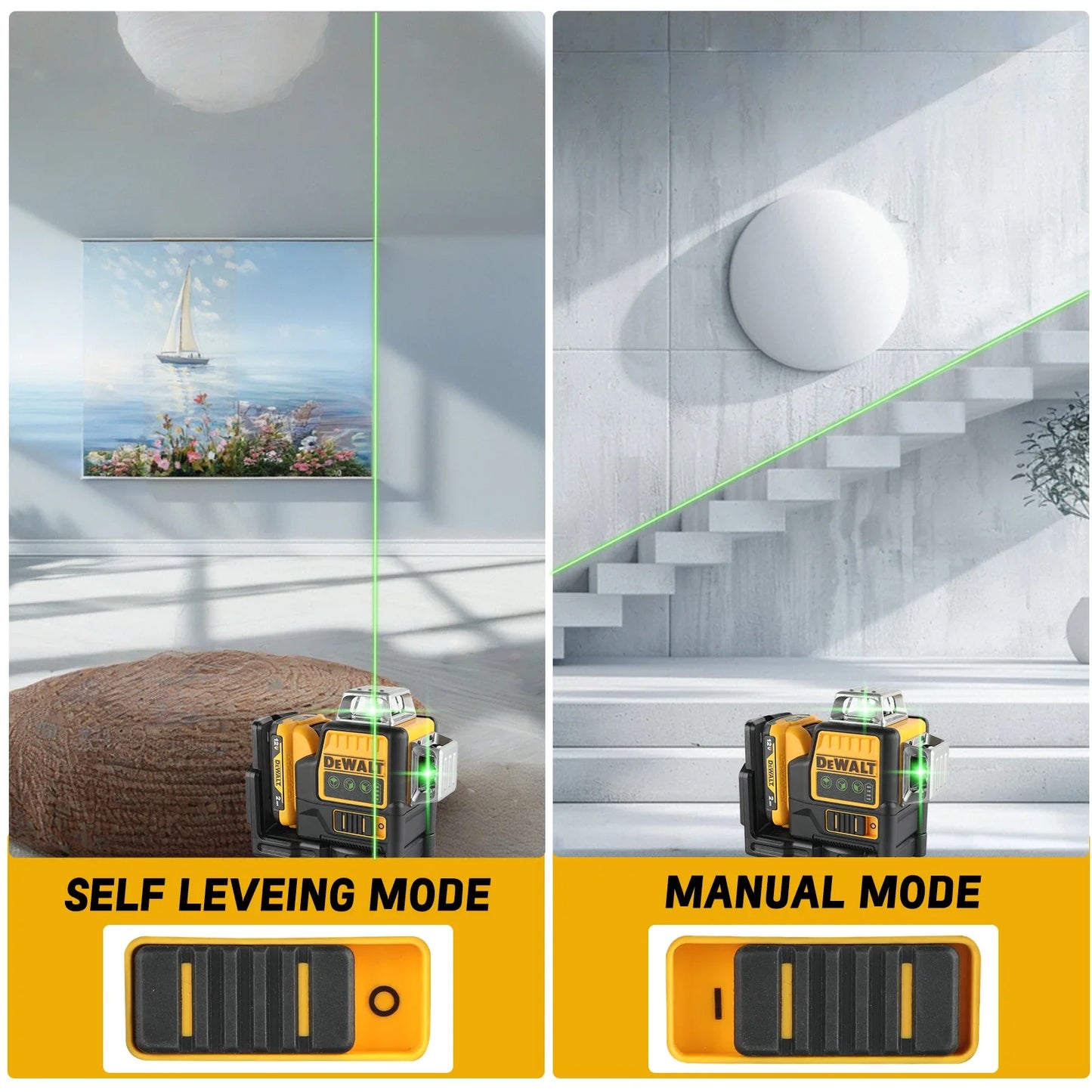 Dewalt 12V Laser 360 Level Tool