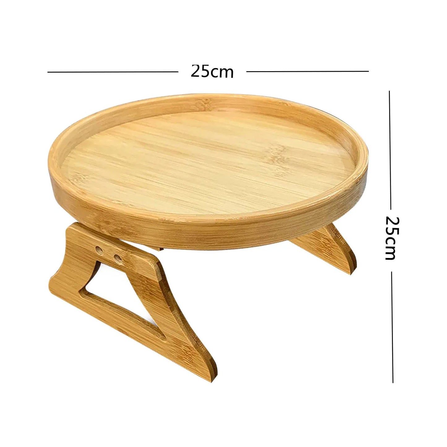 Sofa Armrest Clip-On Tray