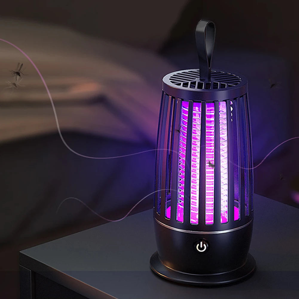 Electric Mosquito Fly Swatter with Night Light