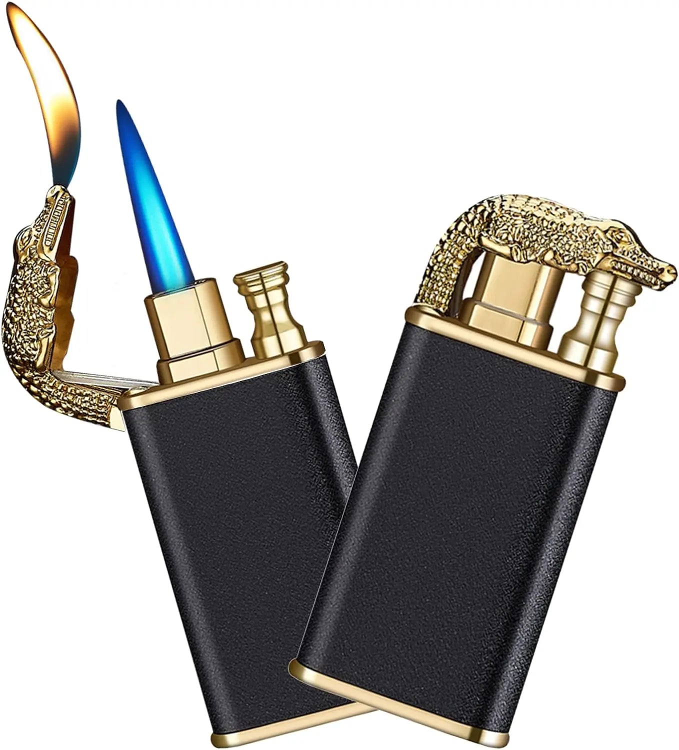 Windproof Jet Torch Lighter Refillable Butane
